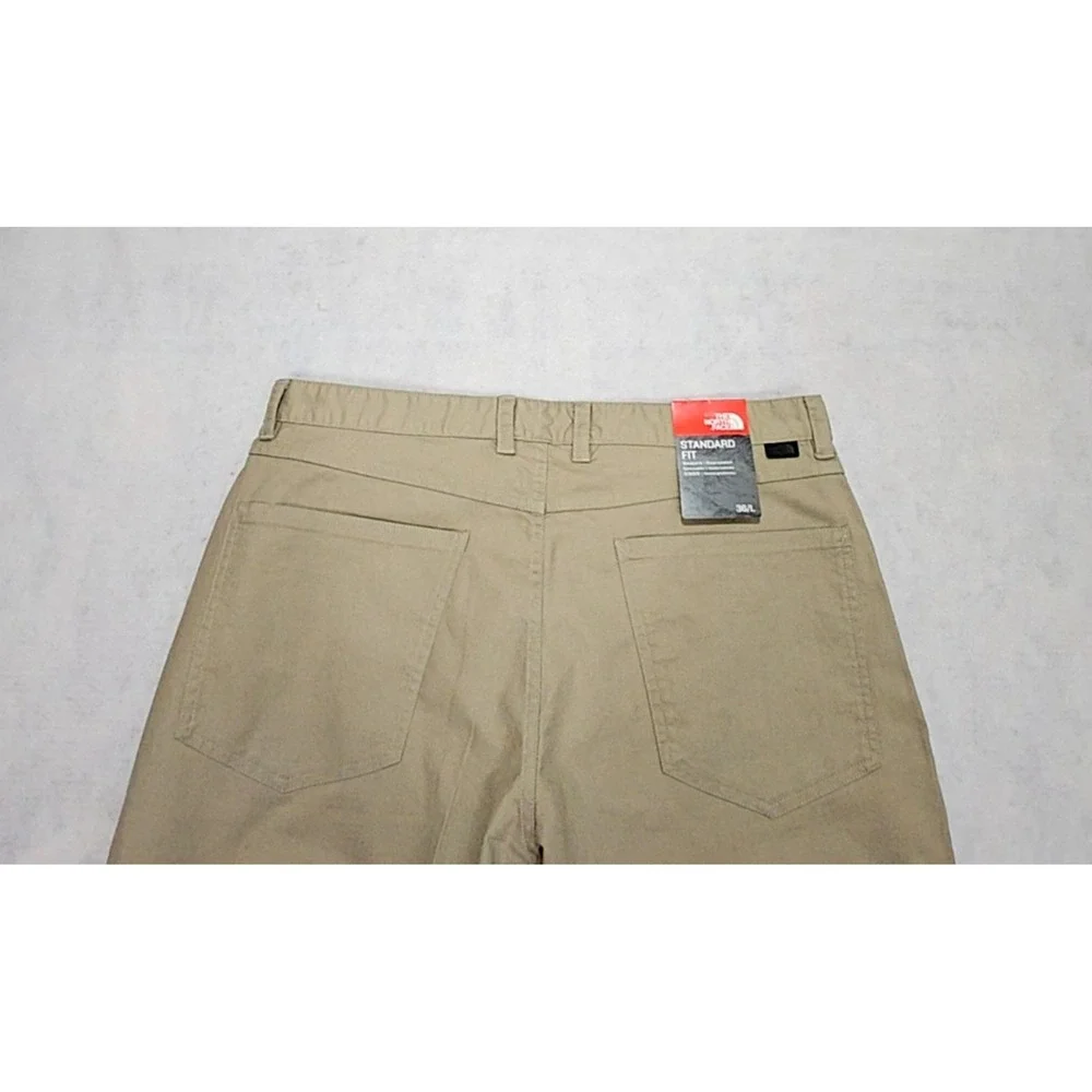 The North Face Motion Pants Men 36 X 33 NEW Standard Fit Stretch Khaki Beige